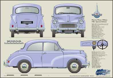 Morris Minor 1000000 Special Edition 1961